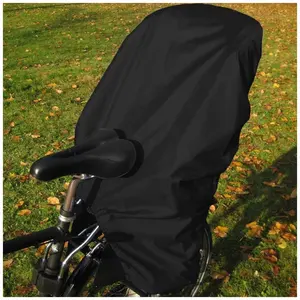 Hoge Kwaliteit Echte Fabriek Outdoor Scooter Cover Universele Fiets Achterbank Hoes Fiets Regenhoes Met Singel Sluiting