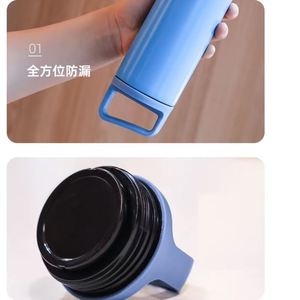 <b>Large</b>-Capacity Outdoor Portable Sealed Wide-Mouth Double Wall Stainless Steel Vacuum Water Tumbler <b>Cup</b> Bottle Flask With Handle - Product Image 5