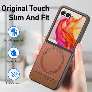 Funda Magnética con Carga Inalámbrica para <span class=keywords><strong>Motorola</strong></span> <span class=keywords><strong>Razr</strong></span> 60 50 40 Ultra Samsung <span class=keywords><strong>Z</strong></span> Flip 7 6 5 FE 4, Carcasa Rígida de Plástico Resistente a Golpes - Product Image 4