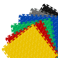 Dalles de sol de garage en PVC emboîtables haute résistance de 7 mm, les plus vendues, tapis de sol amovibles en PVC emboîtables pour graphisme
