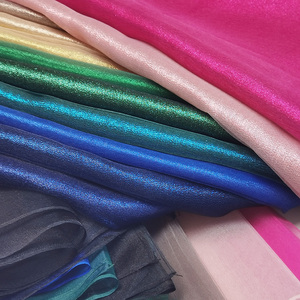 Nouvelles Écharpes en Tissu Métallique Brillant, Organza Doré, Satin Scintillant, Hijab en Georgette Brillante, Foulards en Polyester, Châle en Mousseline - Product Image 6