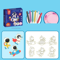 Vente en gros DIY Window Art DIY Suncatchers Peinture Porte-clés Peinture Jouet pour enfants