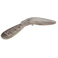 Corps de leurre de pêche Minnow G15 à langue longue, dur, vierge, 16,8 cm, 19,5 g, vente en gros
