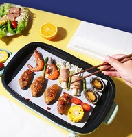 Papier sulfurisé blanc jetable en pâte de bois, enduit de silicone, résistant aux hautes températures, de qualité alimentaire, pour four, vente en gros usine
