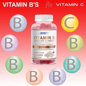 Gummies véganes au complexe de vitamine B, parfum citron, marque propre, pour l'énergie et un système immunitaire sain, OEM/ODM, étiquette privée - Product Image 3