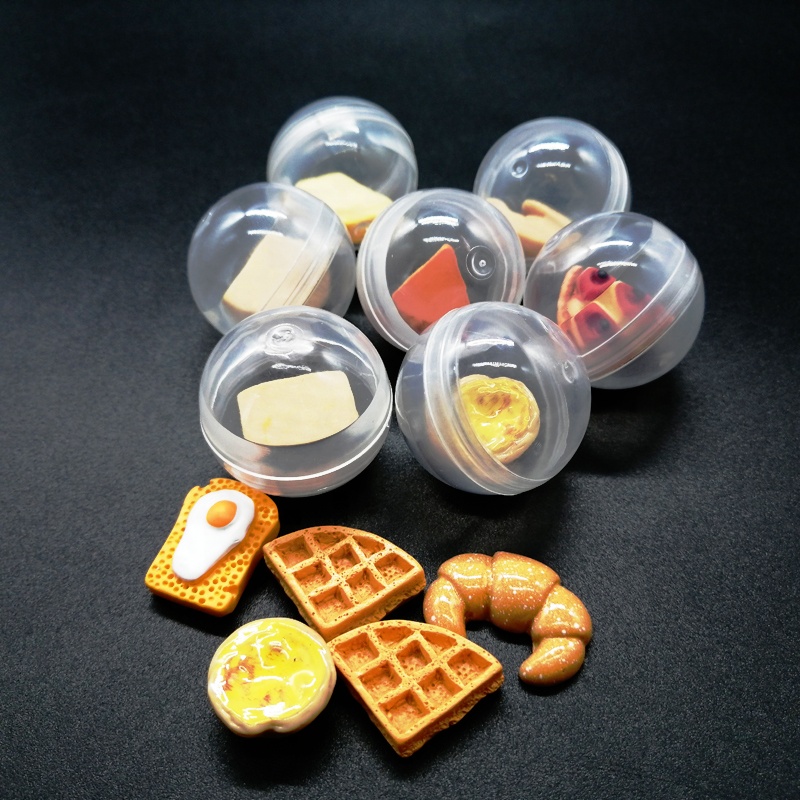 Set De 100 Piezas De Comida Y Bebida En Miniatura – Juguetes De Plástico Para Juegos De Simulación, Accesorios De Cocina Para Niños Y Decoración DIY