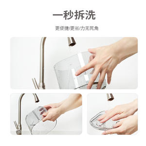 Fontaine à eau pour animaux de compagnie Furbo 800G, alimentée par batterie, circulation automatique pour chiens et chats, version rechargeable, boîtier en plastique - Product Image 4