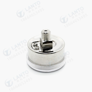 เกจวัดแรงดันแบบอนาล็อก 0-1 เมกะปาสคาล ทำจากสแตนเลส 316L สำหรับใช้กับท่อ - Product Image 2