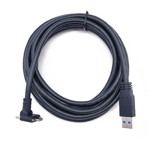 <b>Usb</b> 2.0 3.0 <b>Type</b> <b>C</b> Female Screw Panel Mount to <b>USB</b> <b>C</b> Male Straight Angled Adapter Extension <b>Cable</b> <b>Type</b> <b>C</b> Panel Mount <b>Cable</b> - Product Image 3