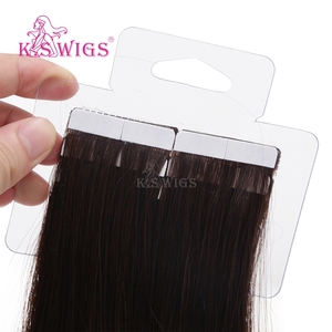 K.SWIGS Extensions de cheveux invisibles sans couture de 22 pouces, cheveux humains 100% Remy chinois, double épaisseur, lisses et soyeux, durables - Product Image 6