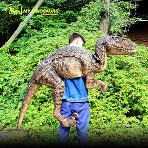 My-dino J24-3 Latex Velociraptor Dinosaure <span class=keywords><strong>Marionnette</strong></span> À Main Rapace - Product Image 5