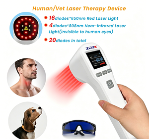 Máquina Portátil <span class=keywords><strong>de</strong></span> Terapia con Láser Frío <span class=keywords><strong>de</strong></span> 650nm con Luz Roja <span class=keywords><strong>para</strong></span> Alivio del Dolor <span class=keywords><strong>de</strong></span> <span class=keywords><strong>Rodilla</strong></span> y Espalda, Lesiones Deportivas y <span class=keywords><strong>Fisioterapia</strong></span> Veterinaria - Product Image 1
