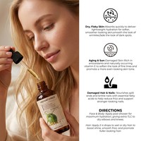 Minyak Jojoba Organik OEM 100% Murni, Cold Pressed, dari Biji Simmondsia Chinensis (Jojoba) untuk Perawatan Wajah, Rambut, Tubuh, dan Kuku