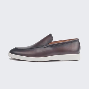 Mocasines de Diseño Nuevo, Zapatos Casuales de Lujo Italianos con Parte Superior de Cuero <span class=keywords><strong>para</strong></span> Hombre, Hechos a Mano - Product Image 3