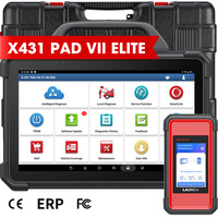 Analizador de Diagnóstico Android X431 PAD7 ELITE con WiFi y para Programación de ECU de Vehículos Universales y Escaneo OBD2