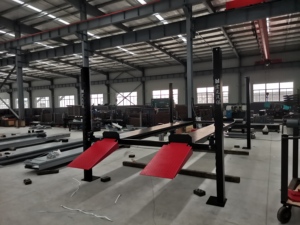 CE 인증 주차 호이스트 수직 주차장 간단한 4 포스트 자동차 스태커 유압 2 레벨 자동차 주차 리프트 - Product Image 6