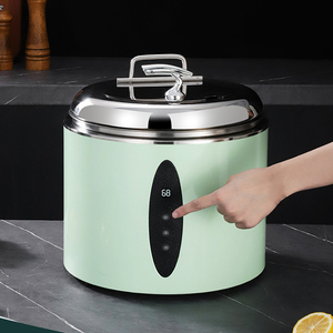 ที่อุ่นน้ำซุปไฟฟ้าแบบอัจฉริยะ, ที่ทำจากสเตนเลสสตีลเครื่องอุ่นโจ๊กสำหรับโรงแรม<span class=keywords><strong>บุฟเฟ่ต์</strong></span> - Product Image 2