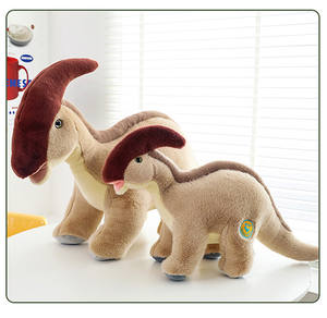 Nuevo Peluche de Dragón Realista en Oferta - Compañero de Sueño Relajante, Muñeco de Peluche de Dinosaurio <span class=keywords><strong>Corythosaurus</strong></span> - Product Image 5