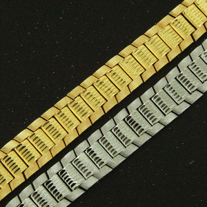 <b>Bracelet</b>, domineering men's rock personality locomotive chain, textured gold rough <b>bracelet</b>. - Product Image 3