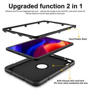 Compatible con iPad de 10.ª y 11.ª generación A16, funda protectora para tableta de 11 pulgadas, silicona, soporte empresarial, delgado y profesional. - Product Image 3