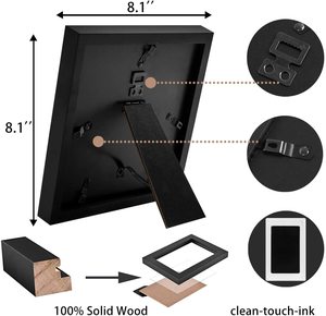 Khung Ảnh Cưới Khung Ảnh Bằng Gỗ Đơn Giản Màu Trắng <span class=keywords><strong>Mr</strong></span> And Mrs Kích Thước Tùy Chỉnh - Product Image 4