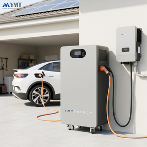 ระบบจัดเก็บพลังงานภายในบ้าน 10.6KW 5.5KW 16.1KWH แบตเตอรี่ 48V 51.2V ระบบจ่ายไฟพลังงานแสงอาทิตย์แบบไฮบริดออลอินวัน - Product Image 3