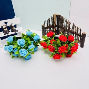 Bonsái <span class=keywords><strong>de</strong></span> rosas <span class=keywords><strong>de</strong></span> espuma <span class=keywords><strong>de</strong></span> 14 piezas, decoración <span class=keywords><strong>de</strong></span> fotografía interior, propuesta <span class=keywords><strong>de</strong></span> matrimonio romántico, diseño <span class=keywords><strong>de</strong></span> escena, simulación <span class=keywords><strong>de</strong></span> plástico, boda falsa - Product Image 4