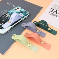 Support de téléphone portable télescopique universel en silicone avec anneau de maintien pour iPhone 12 et Huawei