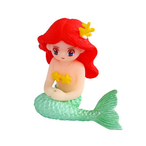 Phụ kiện bể cá hoạt hình vi cảnh quan trang trí bể cá trang trí bể cá Nàng Tiên Cá - Product Image 5