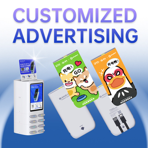 Chiosco per Noleggio Power Bank a 8 Slot con Schermo LCD da 10.1\", <span class=keywords><strong>Ricarica</strong></span> Rapida, Batterie da 7500mAh, USB-C per Aeroporti, Hotel e Turisti - Product Image 4