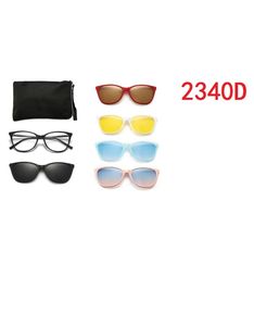 <span class=keywords><strong>Gafas</strong></span> <span class=keywords><strong>de</strong></span> Sol Magnéticas 5 en 1 <span class=keywords><strong>con</strong></span> Estilos Variados, Muchos Colores, Clip Magnético Intercambiable, Monturas Ópticas para <span class=keywords><strong>Gafas</strong></span> - Product Image 3