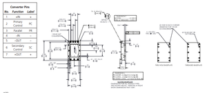 Module convertisseur V24C28H150BG - Product Image 3