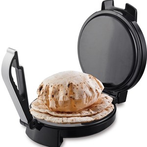 Máquina para Hacer Crepas Eléctrica de Doble Cara con Calentamiento Antiadherente, 220V, Estándar Europeo, Panel de Acero Inoxidable - Product Image 5