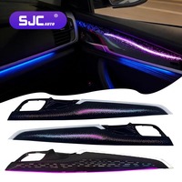 Système d'éclairage d'ambiance intérieur pour voiture SJC Galaxy 64 couleurs 12V LED pour BMW X5 X6 F15 F16 2014-2018