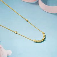 Collier de perles en or véritable 18 carats Au750, dernière création de bijoux fins pour femmes Xinfly, vente en gros, pour les occasions de mariage