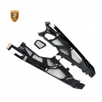 Kit de panneaux de compartiment moteur en fibre de carbone sèche pour Lamborghini Huracan, garniture de compartiment moteur, pièces intérieures de voiture