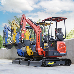 Mini Excavadora Nueva y Mejorada de Bajo Consumo de Combustible, Modelo Xt18u, de 1.8 Toneladas, Pequeña Excavadora para Excavación, Trituración, Elevación de Objetos en Casa y Jardín - Product Image 2