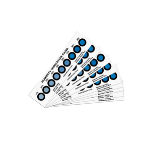 Bán buôn coban-miễn phí màu xanh bột thay đổi PCB bao bì nhãn 3/4/6 điểm dính Sticker độ ẩm chỉ số 200 mảnh - Product Image 1