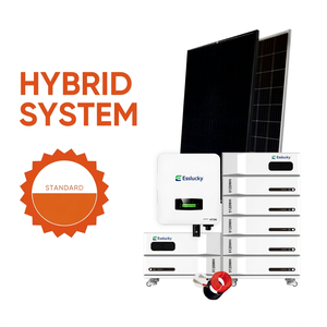 แบตเตอรี่ลิเธียมแบบเรียงซ้อนได้ 48V 30Ah-600Ah IP65 พร้อมระบบสื่อสาร CAN สำหรับระบบกักเก็บพลังงานแสงอาทิตย์สำหรับบ้าน - Product Image 1