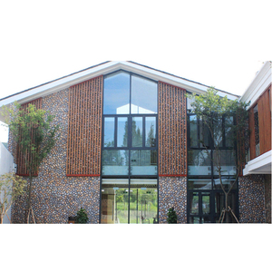 Trung Quốc Nhà cung cấp 3D Tường sông Rock Panels Trắng Vật liệu xi măng Trọng lượng nhẹ Pebble đá Veneer - Product Image 5