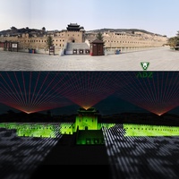 ADZ Professional Laser Show Programmation pour les événements de lancement de produits | Cartographie de projection 3D + Solutions publicitaires