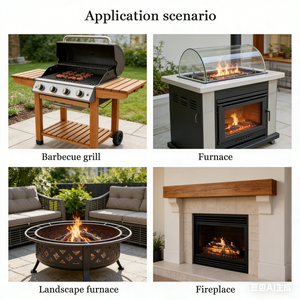 Pietra Lavica Vulcanica Grigia di Alta Qualità, Resistente, Arrotondata e a Forma di Uovo, per Barbecue e Stufe - Product Image 4