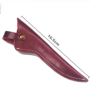 Étui de Voyage en Cuir pour Ciseaux de Coiffure, Housse de Protection pour Ciseaux de Barbier, Sac à Outils de Coiffure pour le Camping et la Cuisine