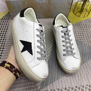 Sneakers en cuir véritable, design vintage, plates, rétro, pour hommes et femmes - Product Image 5