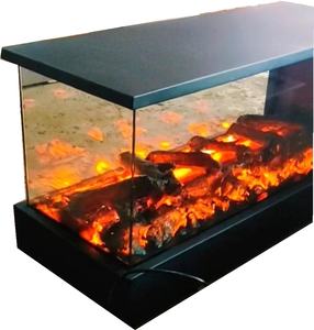 Perapian Listrik 50-Inci untuk Penggunaan Hotel dengan Remote Control, Pilihan Tampilan <span class=keywords><strong>3</strong></span> Sisi dan 4 Sisi, Pemasangan Mudah - Product Image 2