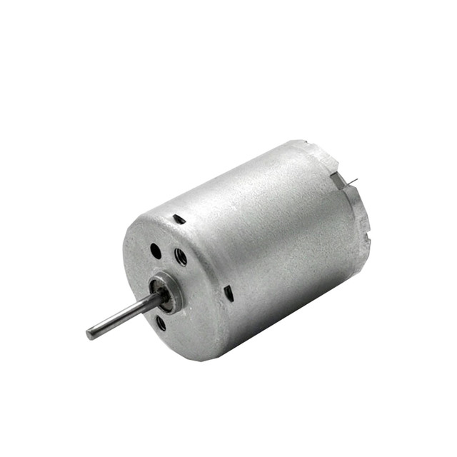 Customable 370 Micro Electric DC Motor 12/24 Volt Metal Construction with Permanent Magnet for Massar and Fan