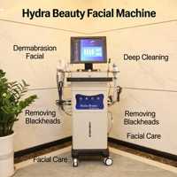 Hydra Jet Peel Dermabrasion Soin du visage Exfoliant pour la peau Lisse les ridules Machine à oxygène pour le visage