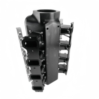Collecteur d'admission en aluminium usiné CNC personnalisé, options en acier inoxydable pour moteurs LS1/LS3/LS7, précision cinq axes JYQ