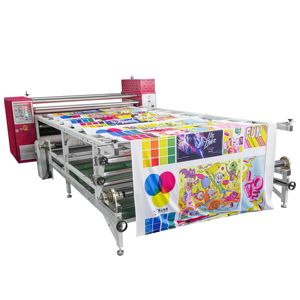 New Semi-Automatic <b>Roll</b>-to-<b>Roll</b> Sublimation Printing Machine Calandra Machine for Polyester Dress Mechanical Heat Press Best - Product Image 6