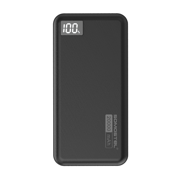 Somostel DY03 Power Bank 20000mah Portable Charging Station 2 USB Port Fast Charging Phone Accessories